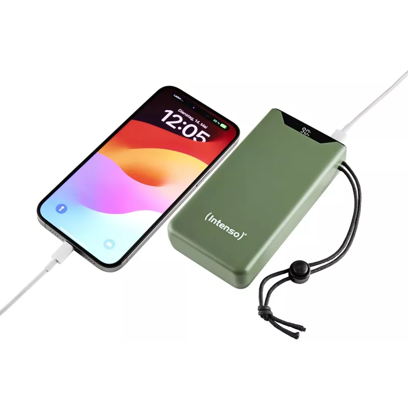 Batería externa Intenso 7332057 polímero de litio (LiPo) 20000 mAh verde