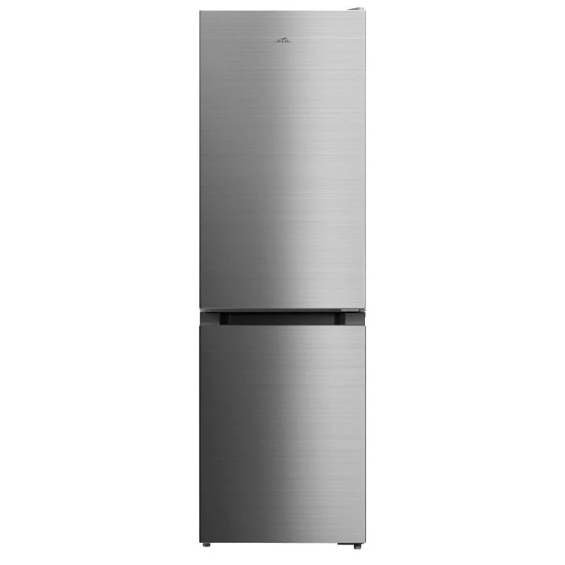 Frigorífico ETA | ETA275590010E | Clase de eficiencia energética E | Independiente | Combi | Altura 150 cm | Capacidad útil frigorífico 115 L | Capacidad útil congelador 59 L | 39 dB | Acero inoxidable