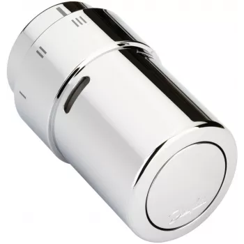 Válvula termostática para radiador Danfoss 013G6170 cromo mando giratorio 8-28°C