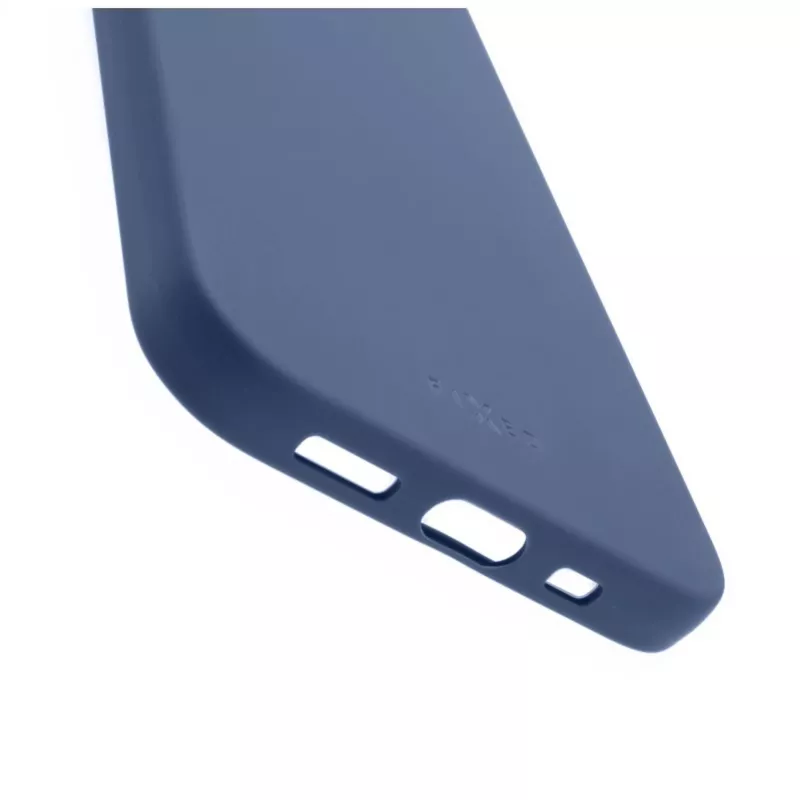 Funda trasera para móvil FIXED para Samsung Galaxy A17 4G/5G — goma azul, funda protectora trasera