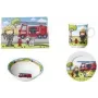 Juego de tazas de porcelana Ritzenhoff & Breker Feuerwehrmann Bernie — set de 6, apto para lavavajillas