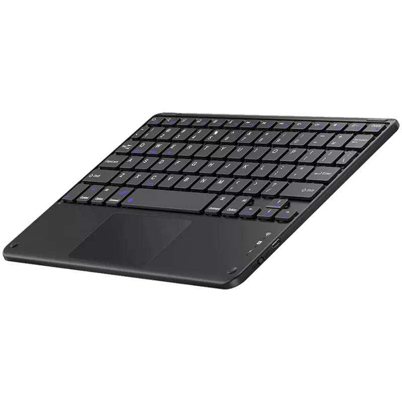 Teclado Bluetooth Blackview K2, 242,3 x 168,7 x 6,5 mm, Bluetooth 3.0, batería 280 mAh, Windows, Android, iOS, Negro