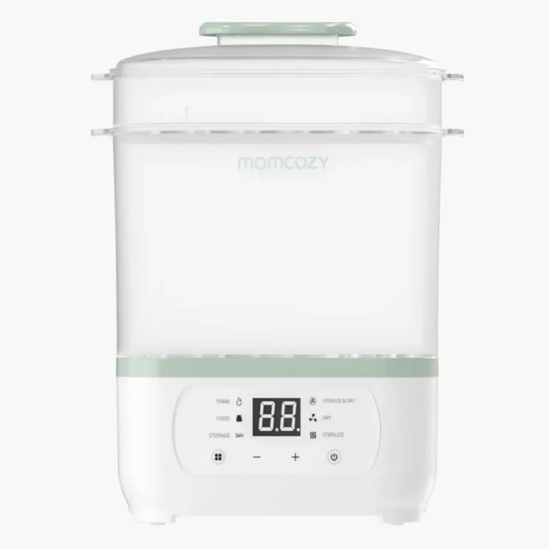 Momcozy BS002 Esterilizador eléctrico de vapor para biberones 8-IN-1 EU