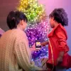 Velas LED para árbol de Navidad Twinkly Candies TWKC100RGB-T 6 m con forma de vela