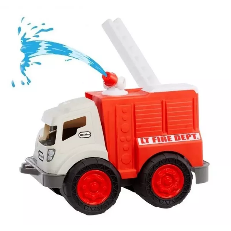 Vehículo Dirt Diggers Real Fire Truck