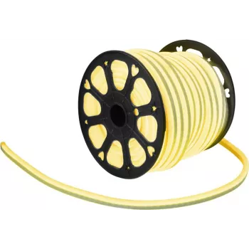 LED Neon Flex 230V EUROLITE fino amarillo 100 cm — tira de luz LED flexible, 230V, 1 m