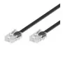Goobay cable de conexión modular ISDN 50256, RJ45 (8P4C) a RJ45 (8P4C), 6 m, negro