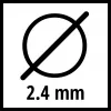 Hilo para recortabordes hilo silencioso 2,4 mm (15 metros)