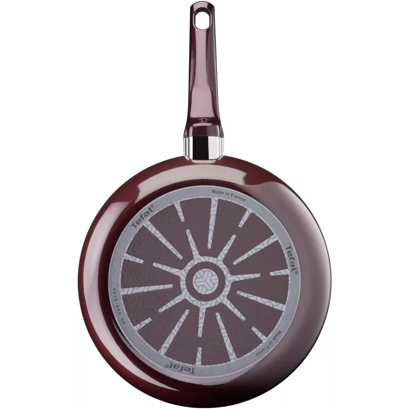 Sartén polivalente Tefal Resist Intense D52202 20 cm negra roja