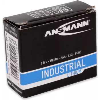 ANSMANN - Pila 10 x AAA-Type Li - negro (1501-0010)