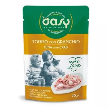 Oasy More Love Atún con Cangrejo Bolsa 70 g
