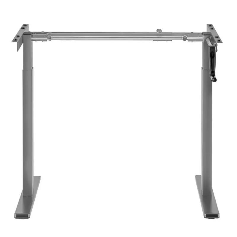 Escritorio de altura ajustable manualmente MACLEAN MC-790NG — carga máx. 60 kg, altura máx. 120 cm