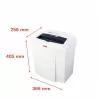 HSM SECURIO C14 destructora de papel, corte en tiras 3,9 mm, P-2, 14 hojas, entrada de 225 mm, cubo de 20 l