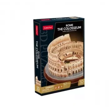 Puzle 3D Cubicfun 306-MC279H, 163 piezas, modelo Coliseo de Roma