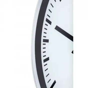 NeXtime Reloj 3031 Magic - Stripe, 25x35,2 cm, pared, blanco