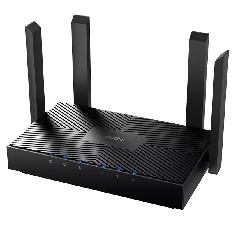 Router inalámbrico Cudy WR3000 Gigabit Ethernet doble banda (2,4 GHz / 5 GHz) negro