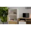 Cómoda ALMA blanca/roble artisan