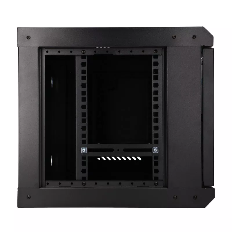 EXTRALINK LITE 6U 530X400 armario rack de pared negro con estante