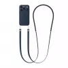 Correa cruzada Apple Crossbody Strap azul — longitud 2,08 m, rPET y acero inoxidable