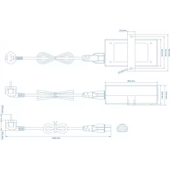 Inyector PoE TELTONIKA PR324EUB Inyector PoE 24W para un solo dispositivo Ethernet
