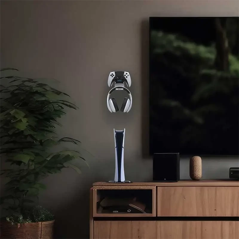 Estación de carga Subsonic SA5655 para mando de PS5 con soporte para auriculares