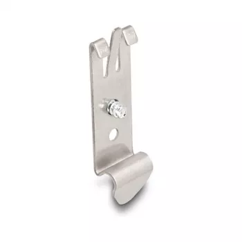 DeLOCK 67041 escuadra de montaje para carril DIN de 35 mm con 2 orificios de montaje