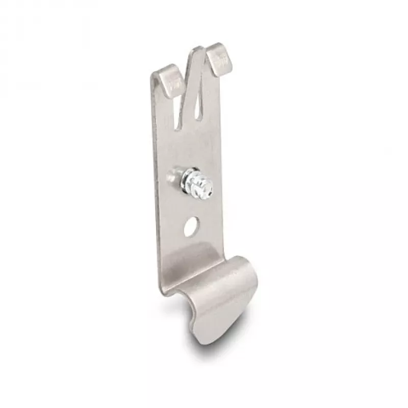 DeLOCK 67041 escuadra de montaje para carril DIN de 35 mm con 2 orificios de montaje