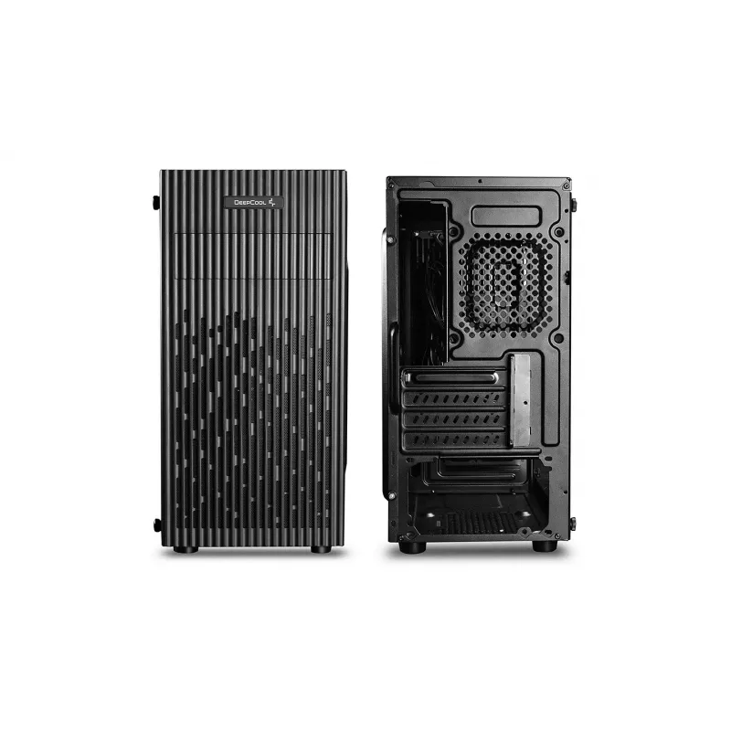 Caja de PC DeepCool Matrexx 30 mini torre — Micro ATX, cristal templado, 3x3,5