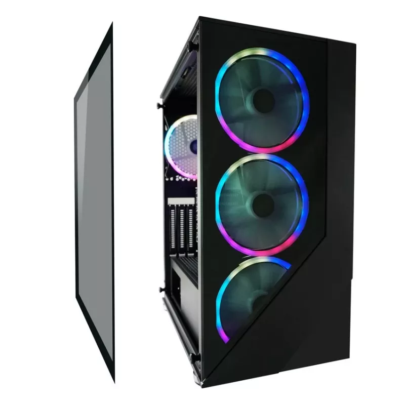 Caja gaming LC-Power 803B Midi Tower Negro