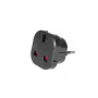 Adaptador de viaje enchufe Uk Eu Pl