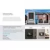 Videoportero monitor táctil EZVIZ 7 pulgadas modelo 318500248 — control separado para unidades de 2 viviendas