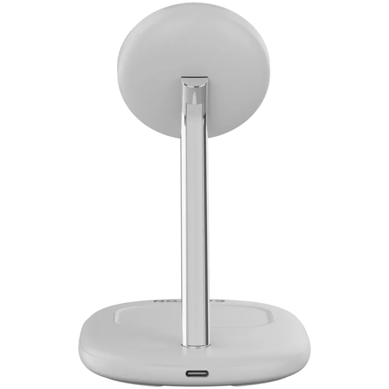 Canyon On Power 205 - 2en1 - base de carga inalámbrica para 2 dispositivos a la vez - blanca