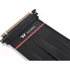 Thermaltake AC-058-CO1OTN-C1 cable alargador riser PCIe 4.0 x16, 0,3 m, negro