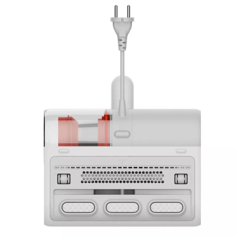 Aspirador de cilindro Xiaomi — 350 W 12.000 Pa potencia de succión filtración ciclónica lámpara UV depósito lavable blanco