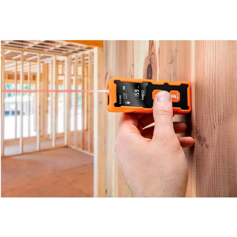 NEO Tools 75-202 medidor láser de distancias, 20 m