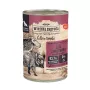 Comida húmeda wiejskazagroda jabalí con ternera 400 g, alimento completo para perros adultos, 76% humedad
