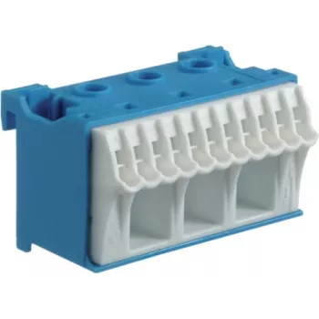 Hager KN14N bloque de conexión Azul - Blanco (KN14N)