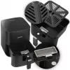 Freidora de aire Lovio LVAF001BK 5 l negra — freidora de aire compacta, capacidad de 5 litros