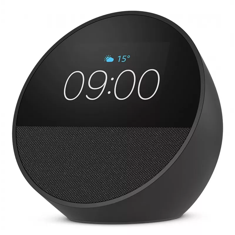 Amazon Echo Spot (2024), negro (B0C2S2J7JP)