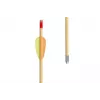 PoE Lang Target Wooden 30 D-027A-B1 Flechas de madera 5 uds.