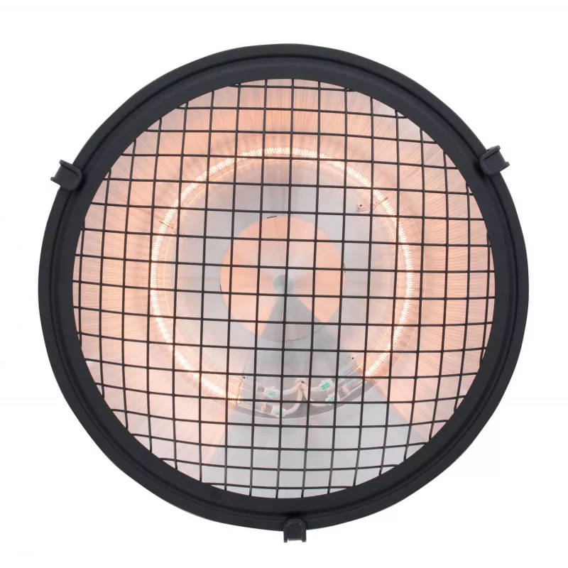 Sunred IND-2100H - Calefactor de techo 2100 W, negro