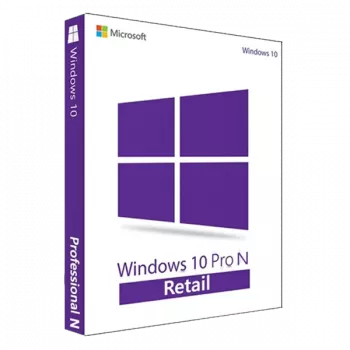 Microsoft Windows 10 Pro N - clave retail