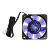 Ventilador para caja de PC NoiseBlocker BlackSilentFan XR1 – 60 mm, 6 V, 1600 RPM, 18 m³/h, 11 dB, negro