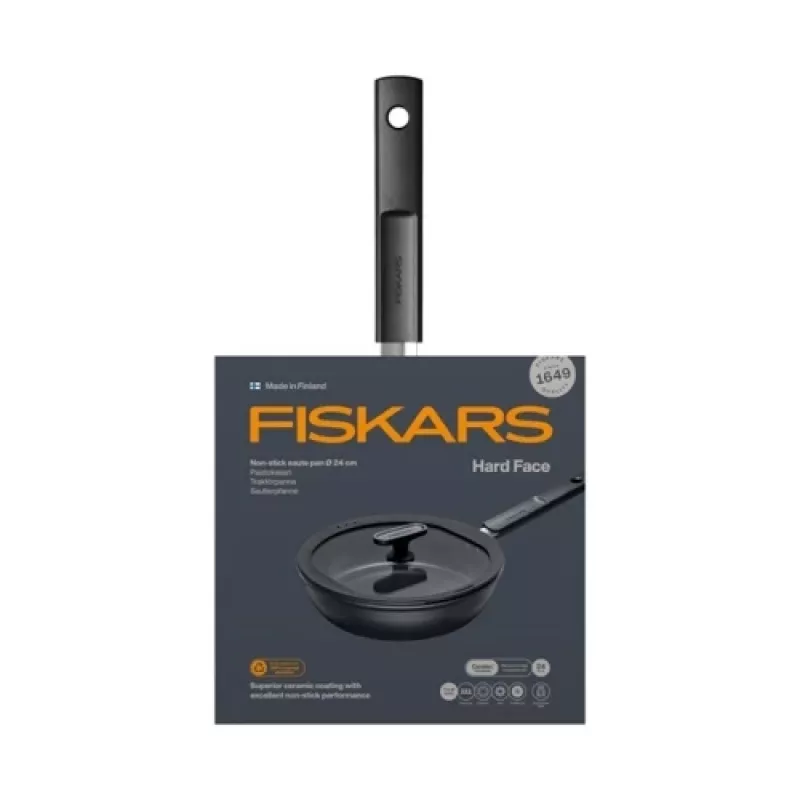 Sartén antiadherente Fiskars Hard Face 1075528 24 cm 2,2L