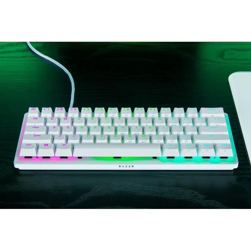 Razer Huntsman V3 Pro Mini teclado gaming con cable, 60 %, Analog Optical Gen-2, US, negro