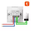 Termostato inteligente Avatto ZWT100 Zigbee 3A Tuya – control de termostato con conectividad Zigbee, salida 3A