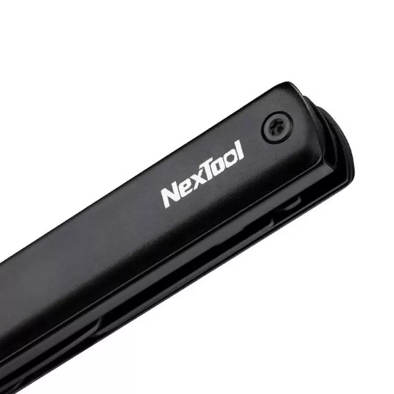Bolígrafo linterna multifunción Nextool NE20026 — LED 50 lm, 90 min de autonomía, cuchillo de acero inoxidable, tijeras, USB-C, aluminio, 125×15 mm, 38 g