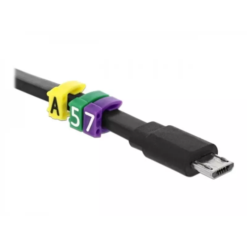 Clip para cables DeLOCK 18304 colores surtidos