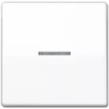 Mecanismo de interruptor de pared JUNG AS 591 KO5BFS WW, blanco, IP44, compatible con series 502/503/506