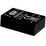 Adaptador/convertidor de corriente mean well RSDW08G-12, 8 W, entrada 18–75 V, salida 12 V